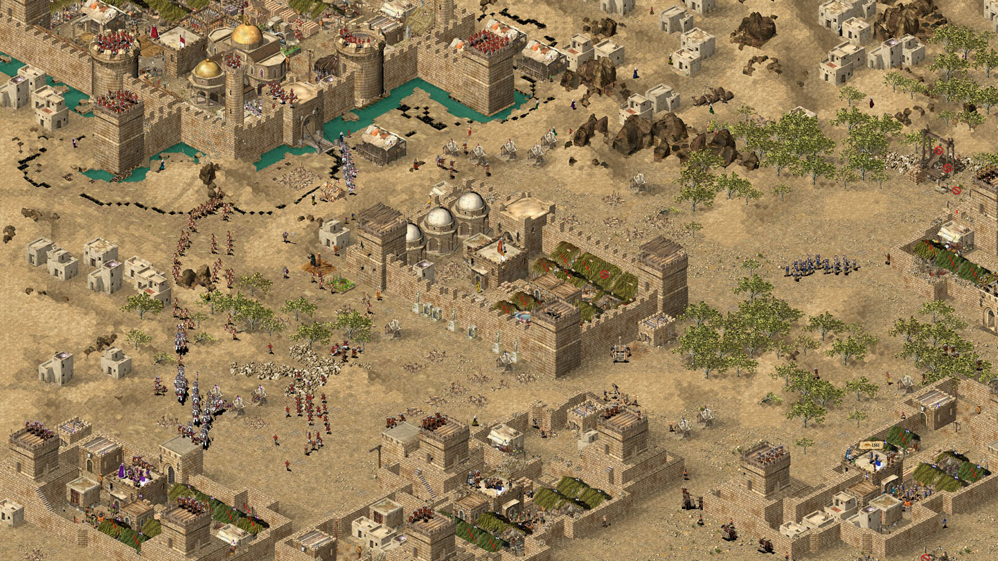 stronghold crusader 1 delete buildings